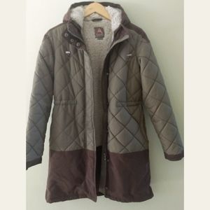 Avalanche Moss Quilted Canvas Parka